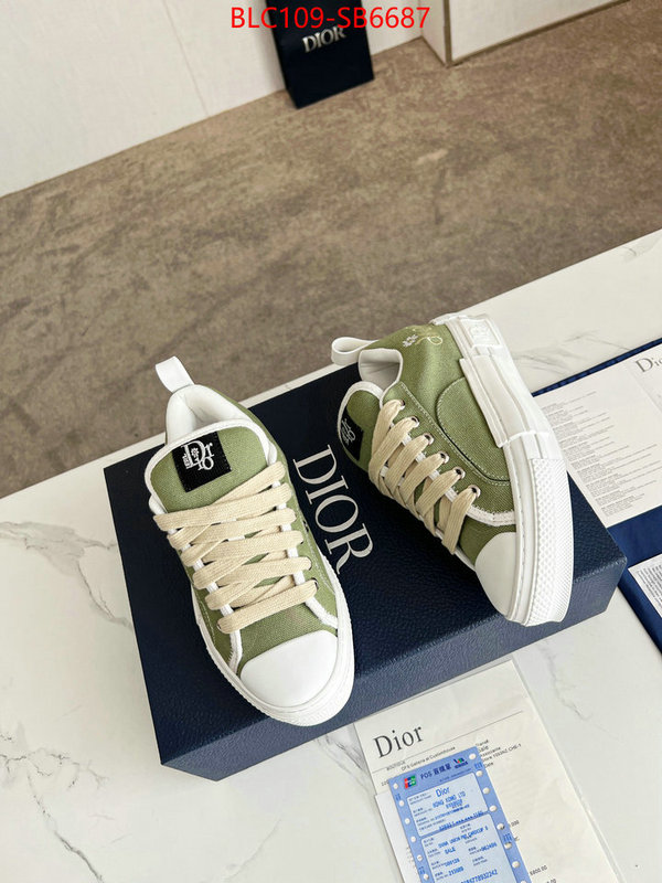 Men shoes-Dior replica 2024 perfect luxury ID: SB6687 $: 109USD