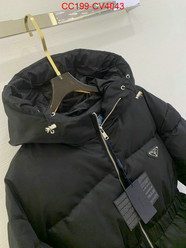 Down jacket Women-Prada top designer replica ID: CV4043 $: 199USD