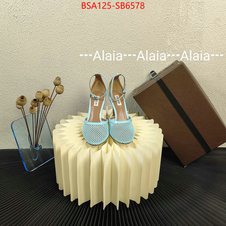 Women Shoes-ALAIA top 1:1 replica ID: SB6578 $: 125USD