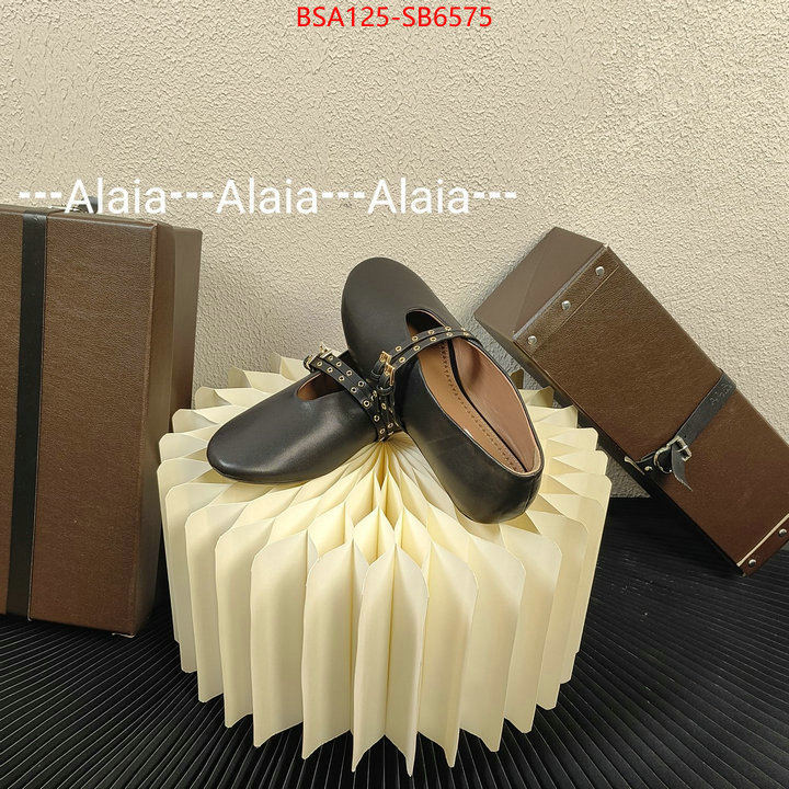 Women Shoes-ALAIA buy cheap ID: SB6575 $: 125USD