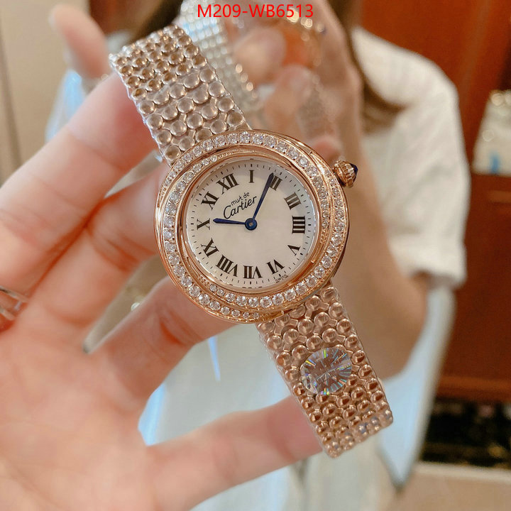 Watch(TOP)-Cartier website to buy replica ID: WB6513 $: 209USD