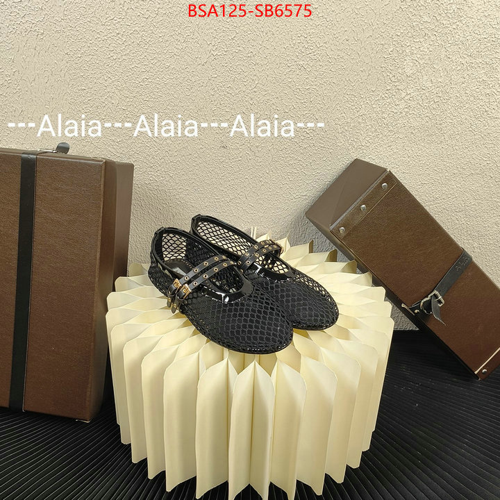 Women Shoes-ALAIA buy cheap ID: SB6575 $: 125USD