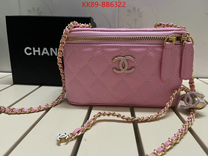 Chanel Bags(4A)-Vanity only sell high-quality ID: BB6322 $: 89USD,