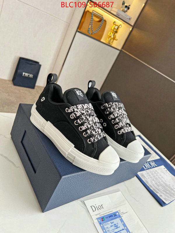 Men shoes-Dior replica 2024 perfect luxury ID: SB6687 $: 109USD