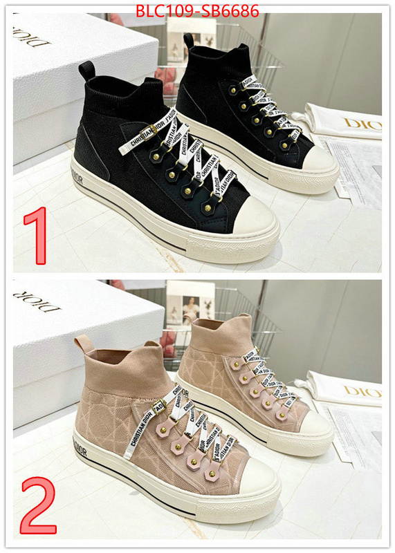 Women Shoes-Dior practical and versatile replica designer ID: SB6686 $: 109USD