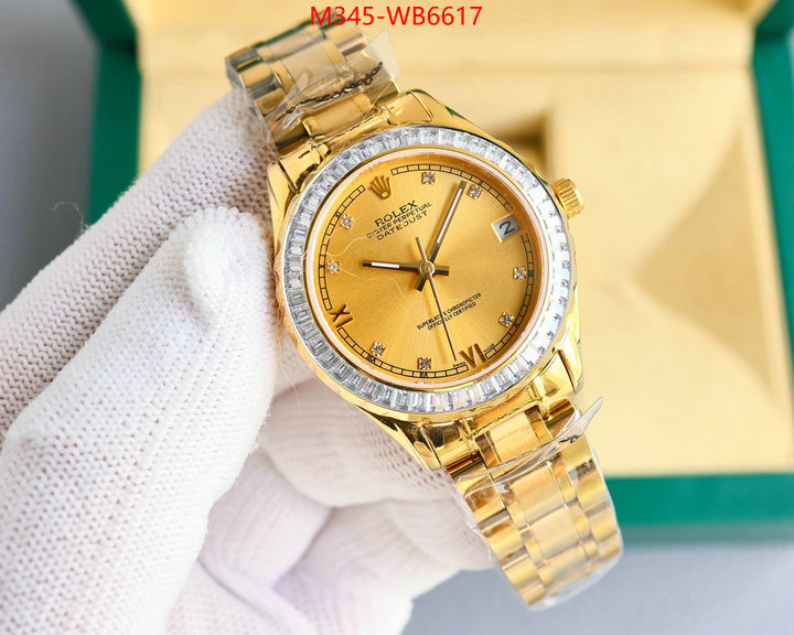 Watch(TOP)-Rolex high quality perfect ID: WB6617 $: 345USD