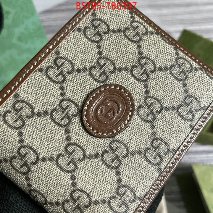 Gucci Bags(TOP)-Wallet- aaaaa ID: TB6397 $: 85USD,