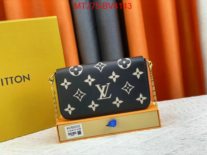 LV Bags(4A)-Pochette MTis Bag- fake cheap best online ID: BV4143 $: 75USD,