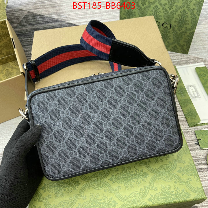 Gucci Bags(TOP)-Crossbody- buying replica ID: BB6403 $: 185USD,