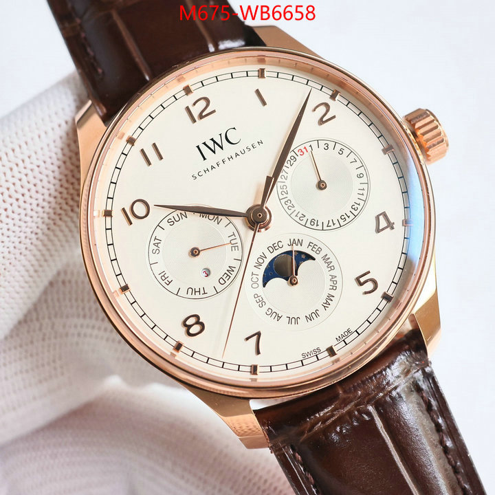 Watch(TOP)-IWC shop ID: WB6658 $: 675USD