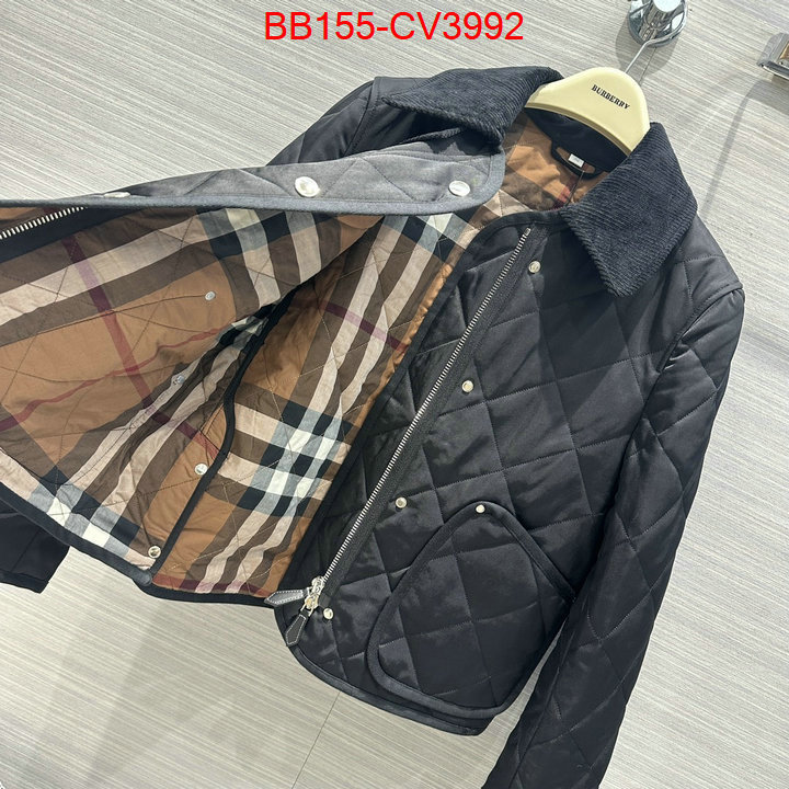 Down jacket Women-Burberry luxury fake ID: CV3992 $: 155USD