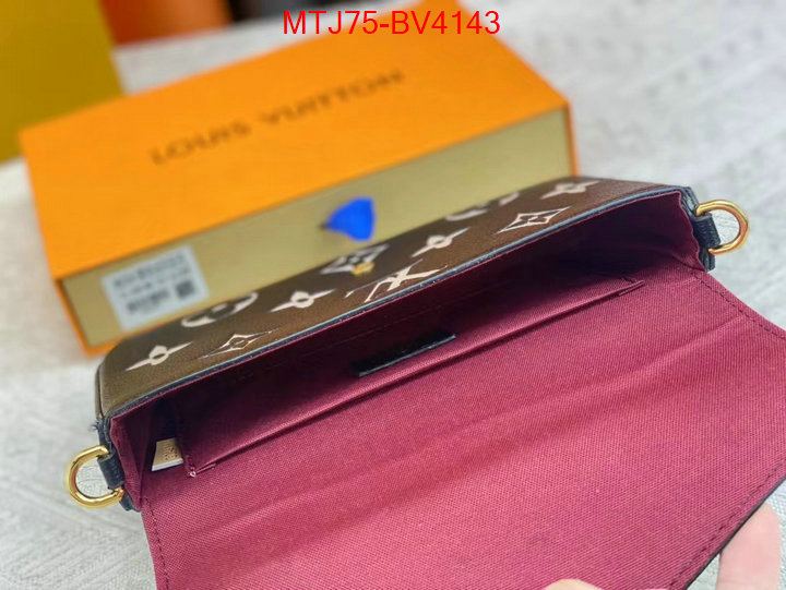 LV Bags(4A)-Pochette MTis Bag- fake cheap best online ID: BV4143 $: 75USD,