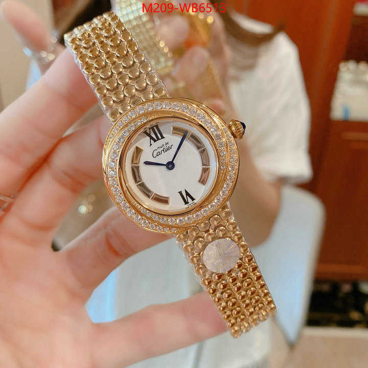 Watch(TOP)-Cartier website to buy replica ID: WB6513 $: 209USD