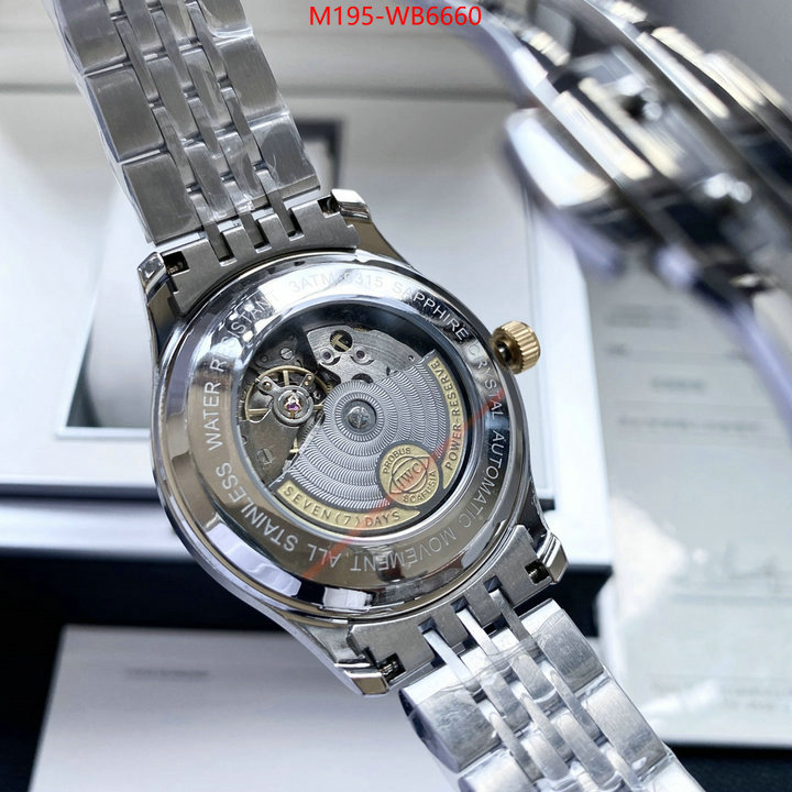 Watch(TOP)-IWC fashion designer ID: WB6660 $: 195USD