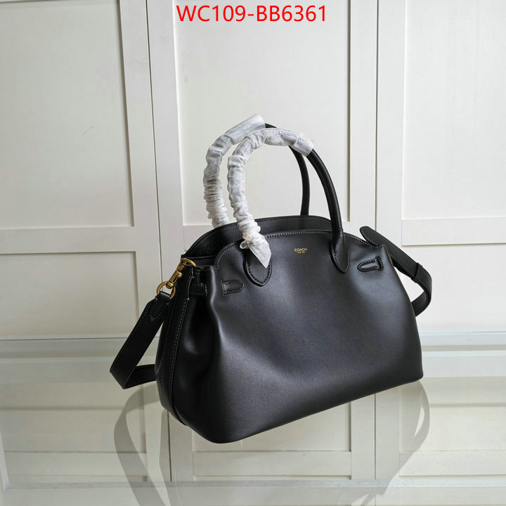 Coach Bags(4A)-Handbag- cheap online best designer ID: BB6361 $: 109USD,