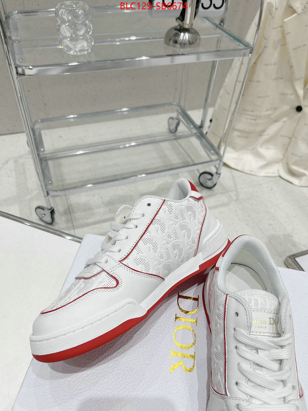 Women Shoes-Dior buy best quality replica ID: SB6674 $: 129USD