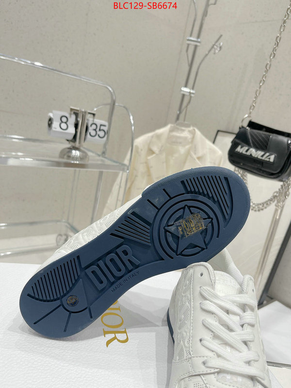 Women Shoes-Dior buy best quality replica ID: SB6674 $: 129USD