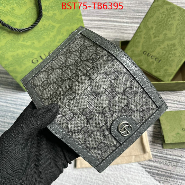 Gucci Bags(TOP)-Wallet- high ID: TB6395 $: 75USD,