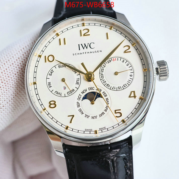 Watch(TOP)-IWC shop ID: WB6658 $: 675USD