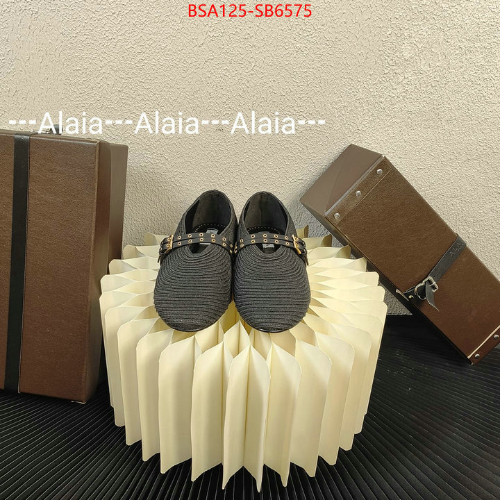 Women Shoes-ALAIA buy cheap ID: SB6575 $: 125USD