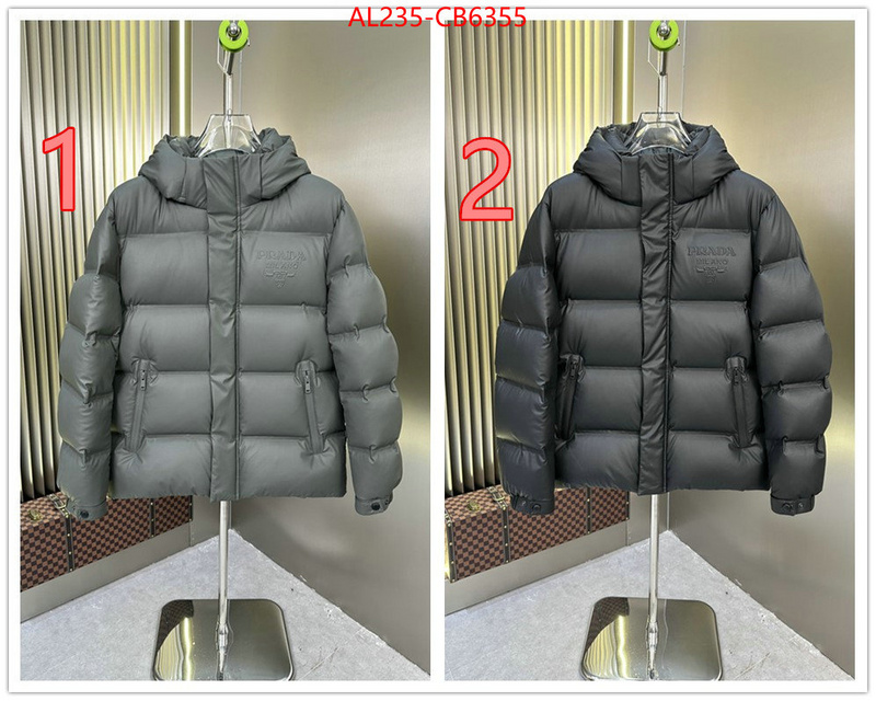 Down jacketMen-Prada the best affordable ID: CB6355 $: 235USD