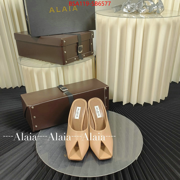 Women Shoes-ALAIA perfect quality ID: SB6577 $: 119USD