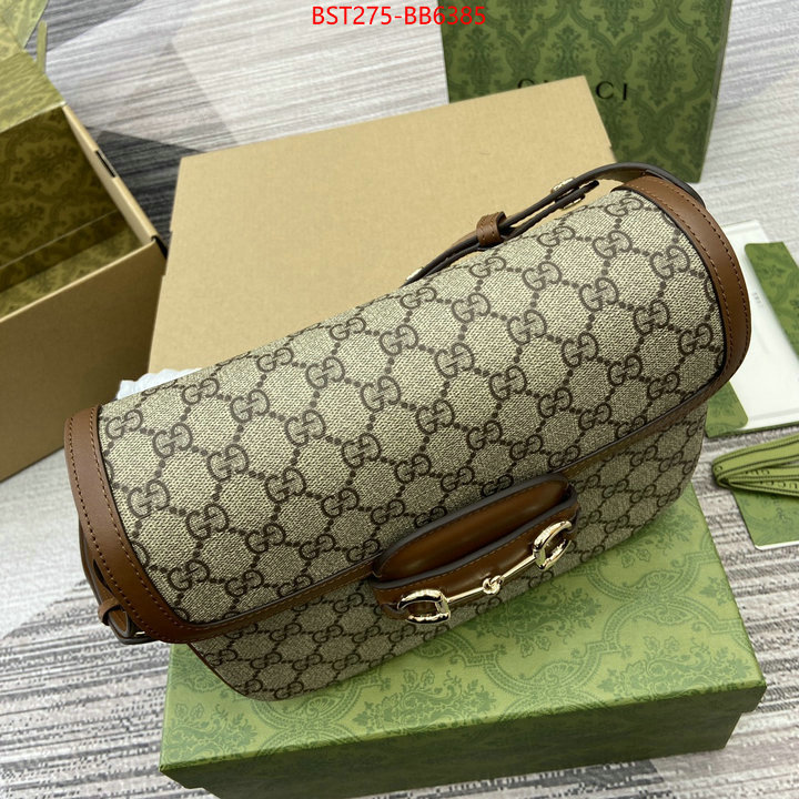 Gucci Bags(TOP)-Horsebit- replica 1:1 high quality ID: BB6385 $: 275USD,