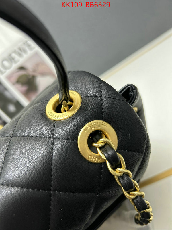 Chanel Bags(4A)-Backpack- best replica new style ID: BB6329 $: 109USD,