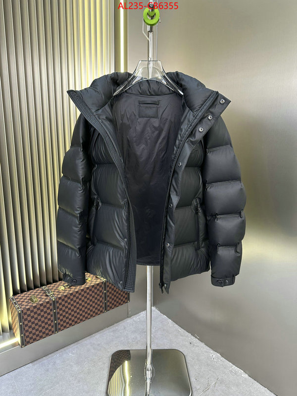 Down jacketMen-Prada the best affordable ID: CB6355 $: 235USD