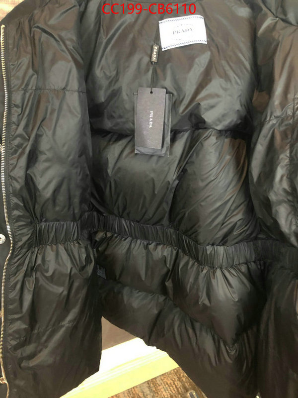 Down jacket Women-Prada replica 1:1 high quality ID: CB6110 $: 199USD