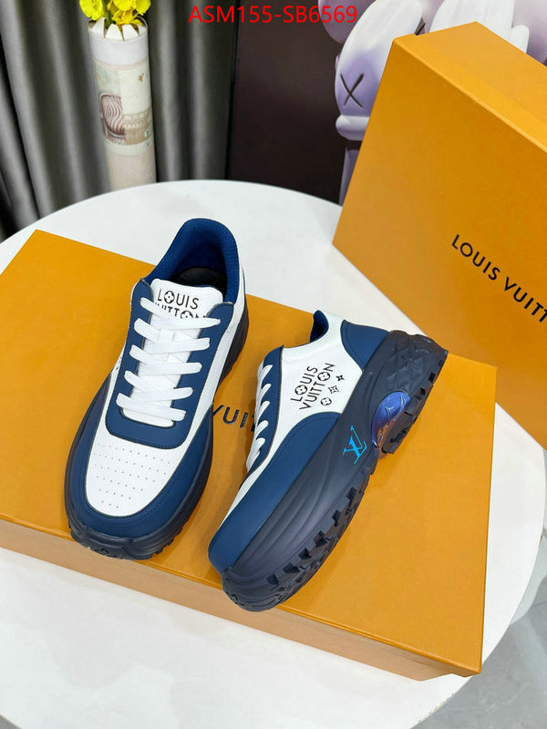 Men Shoes-LV replica aaaaa+ designer ID: SB6569 $: 155USD