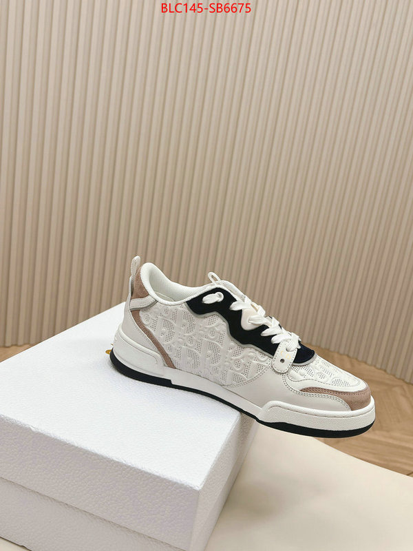 Men shoes-Dior what is aaaaa quality ID: SB6675 $: 145USD