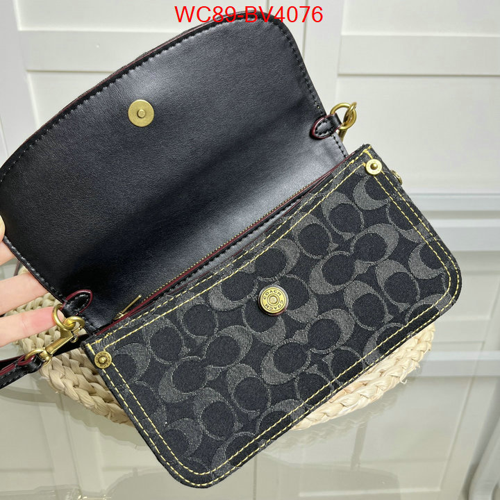 Coach Bags(4A)-Crossbody- buy 1:1 ID: BV4076 $: 89USD,