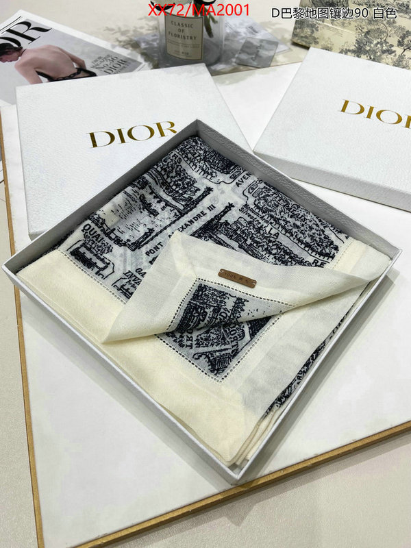 Scarf-Dior from china 2024 ID: MA2001 $: 72USD