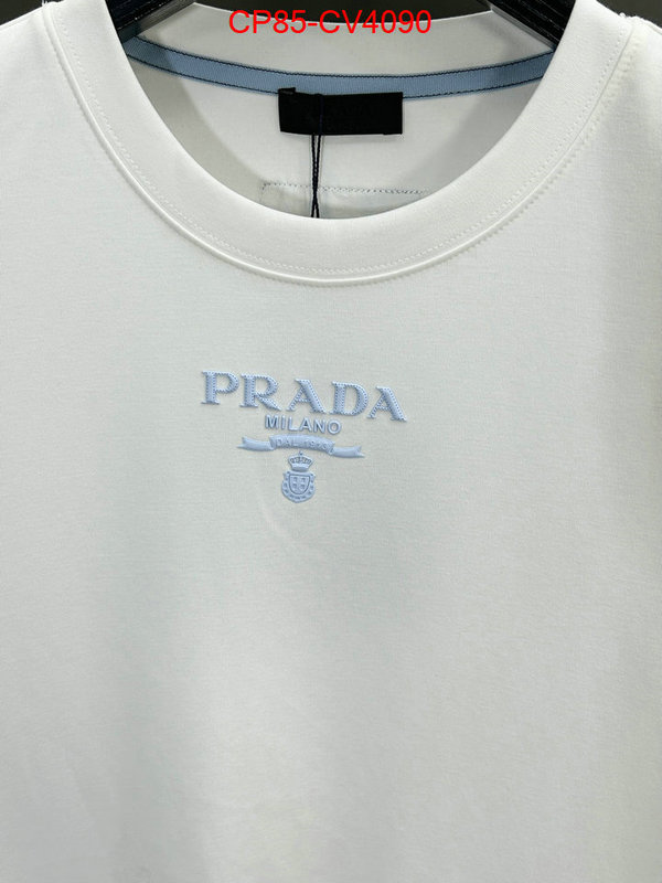 Clothing-Prada wholesale replica ID: CV4090 $: 85USD