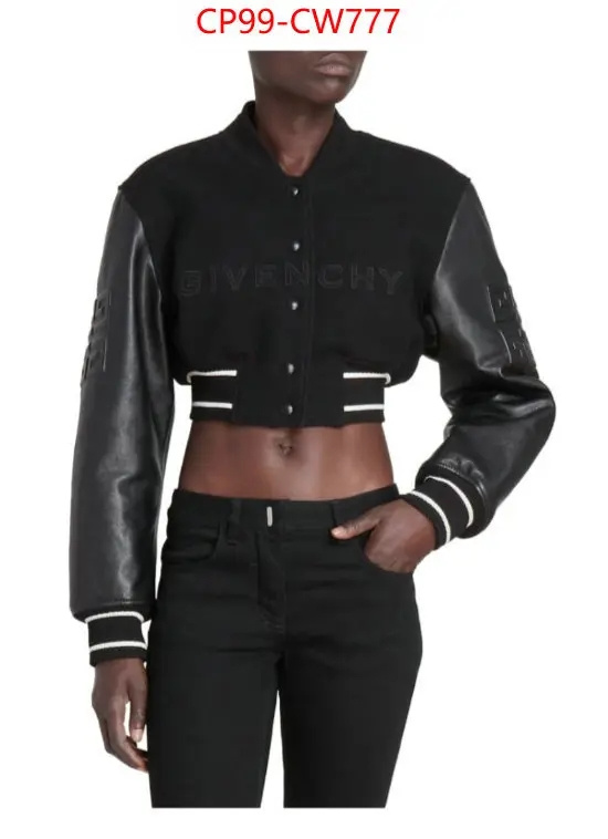 Clothing-Givenchy for sale cheap now ID: CW777 $: 99USD