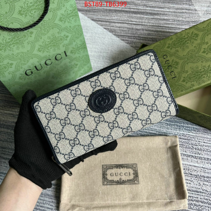 Gucci Bags(TOP)-Wallet- high quality online ID: TB6399 $: 89USD,