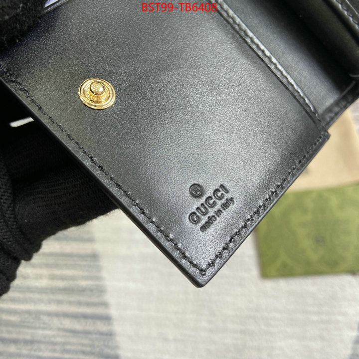 Gucci Bags(TOP)-Wallet- outlet sale store ID: TB6408 $: 99USD,