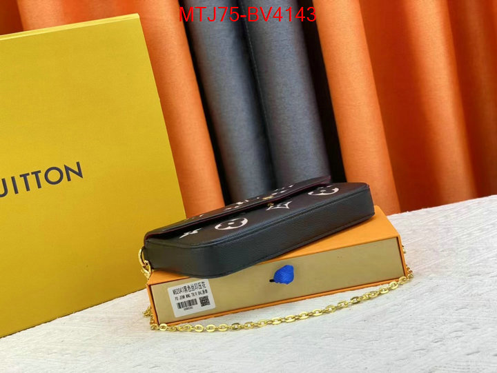 LV Bags(4A)-Pochette MTis Bag- fake cheap best online ID: BV4143 $: 75USD,