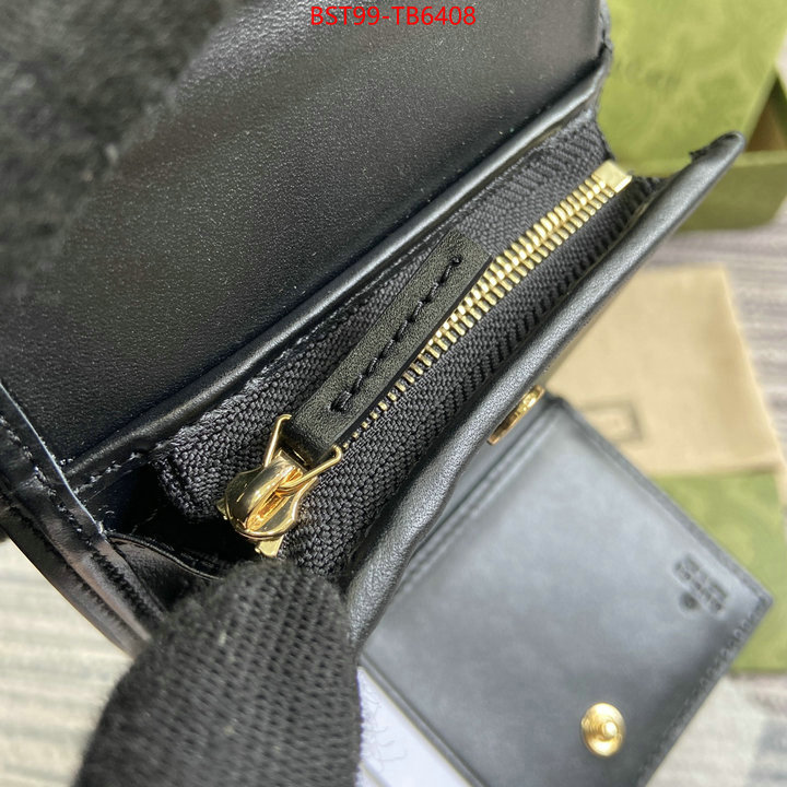 Gucci Bags(TOP)-Wallet- outlet sale store ID: TB6408 $: 99USD,