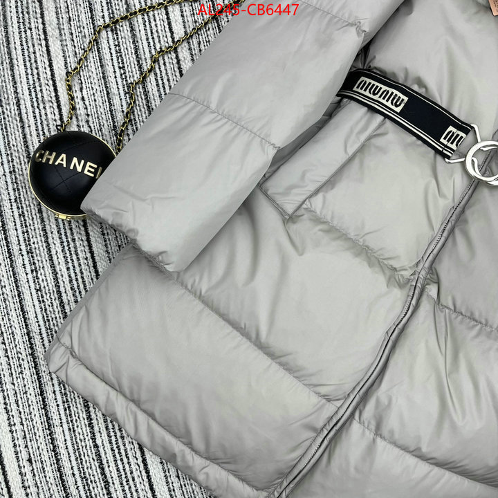 Down jacket Women-Miu Miu replica 2024 perfect luxury ID: CB6447 $: 245USD