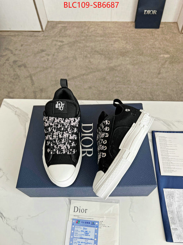 Men shoes-Dior replica 2024 perfect luxury ID: SB6687 $: 109USD