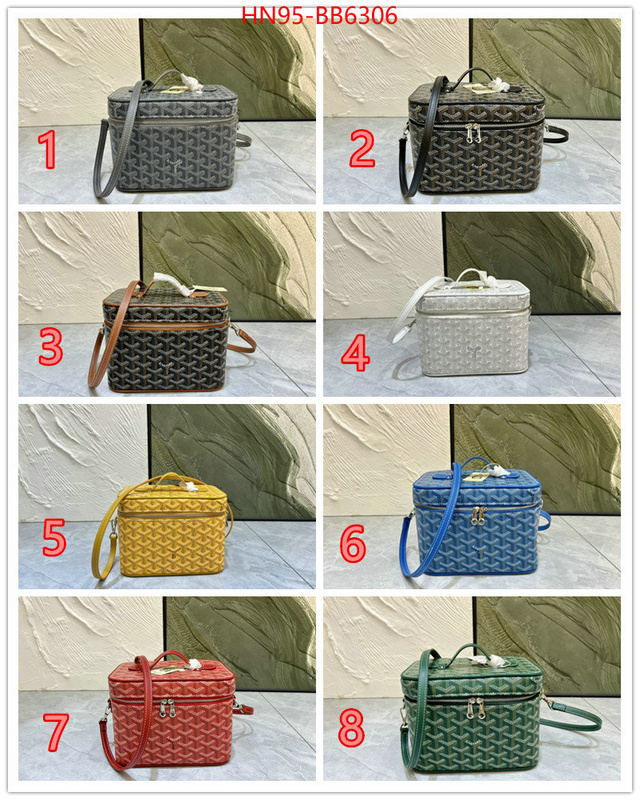 Goyard Bags(4A)-Vanity Bag- wholesale replica shop ID: BB6306 $: 95USD,