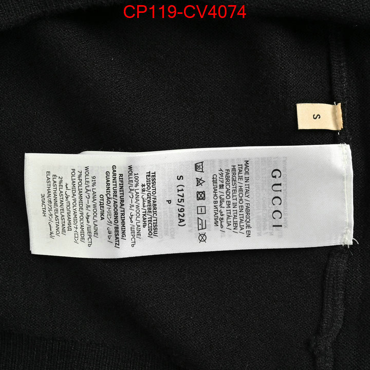 Clothing-Gucci first top ID: CV4074 $: 119USD