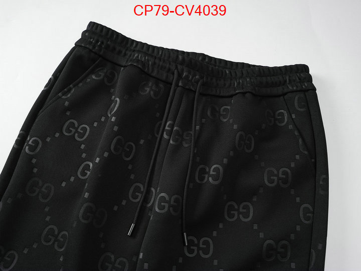 Clothing-Gucci 2024 aaaaa replica 1st copy ID: CV4039 $: 79USD