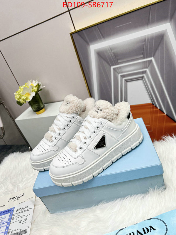 Women Shoes-Prada same as original ID: SB6717 $: 109USD