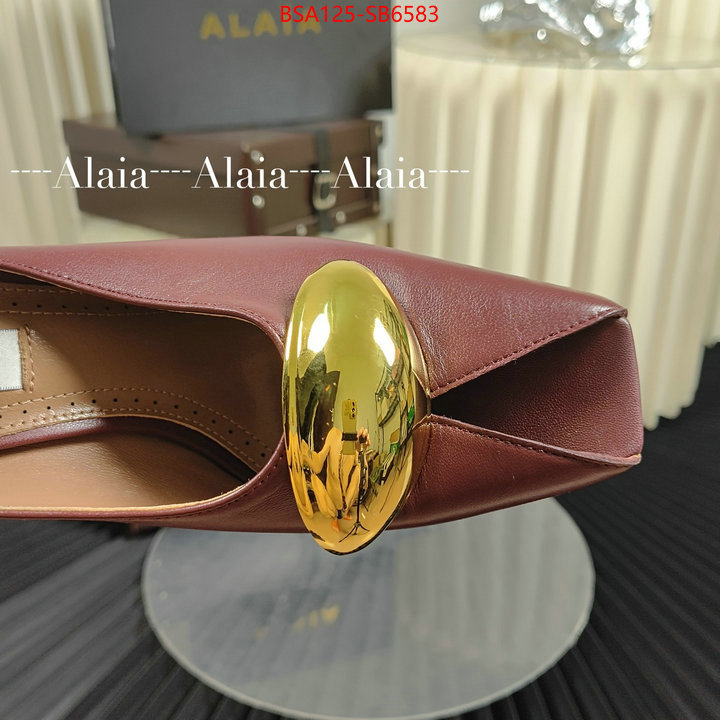 Women Shoes-ALAIA luxury 7 star replica ID: SB6583 $: 125USD