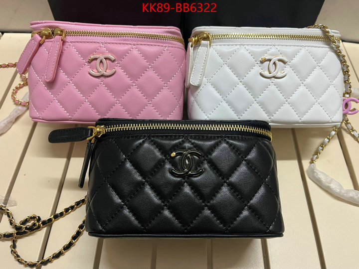 Chanel Bags(4A)-Vanity only sell high-quality ID: BB6322 $: 89USD,