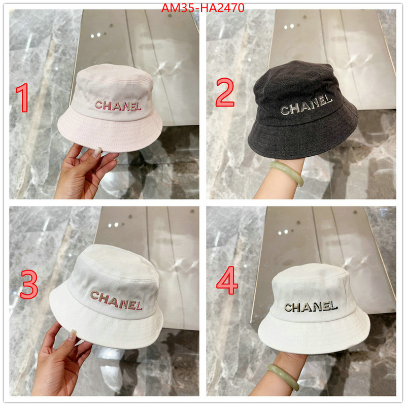 Cap (Hat)-Chanel from china ID: HA2470 $: 35USD