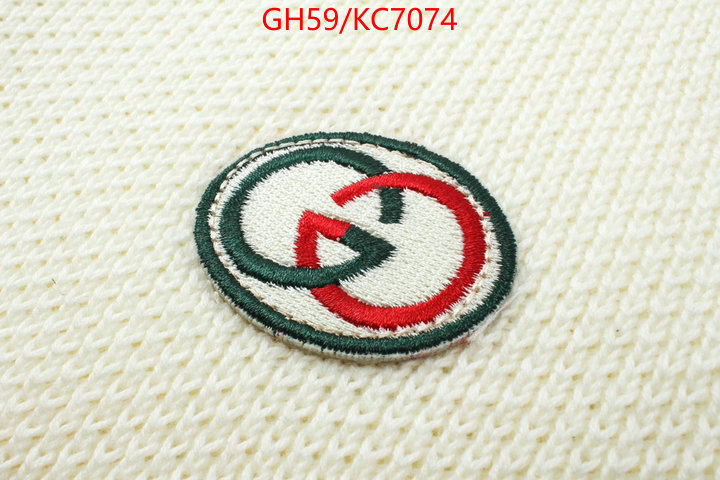 Clothing-Gucci highest quality replica ID: KC7074 $: 59USD